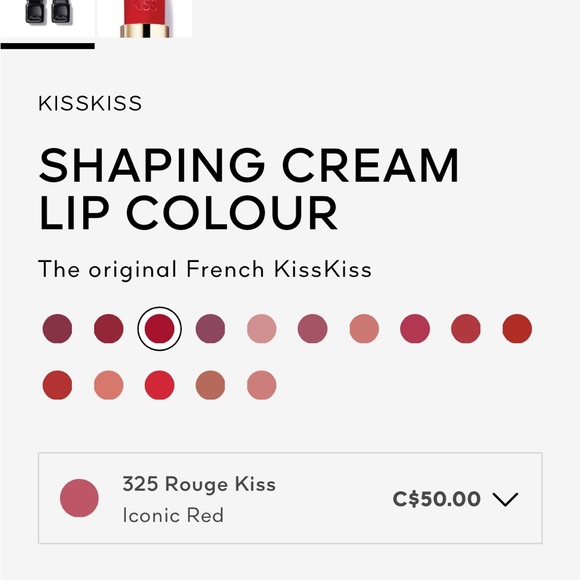 Guerlain Kiss Kiss lipstick 325 - Picture 5 of 5